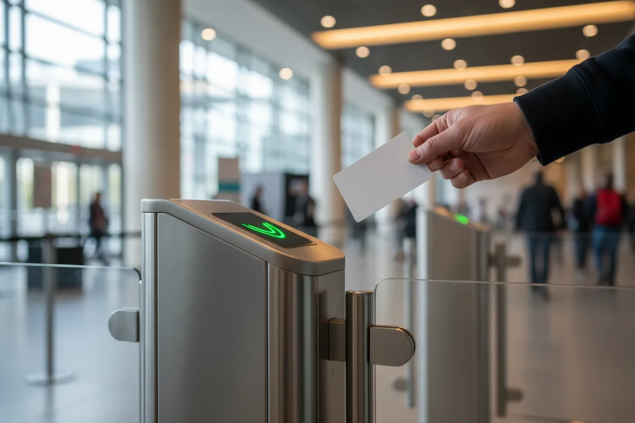 MIFARE Ultralight keycards used at a large-scale event